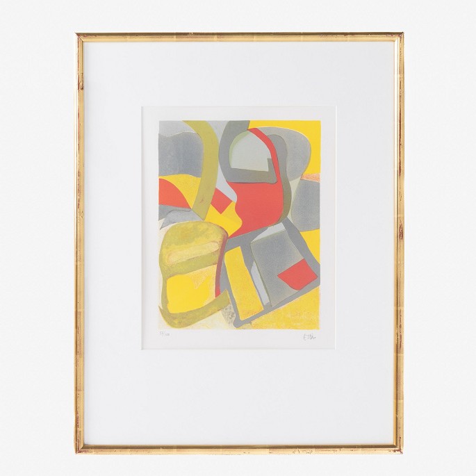 Maurice Esteve
Signed lithograph in gold frame with passepartout. 57/100.
1 pc. in stock
