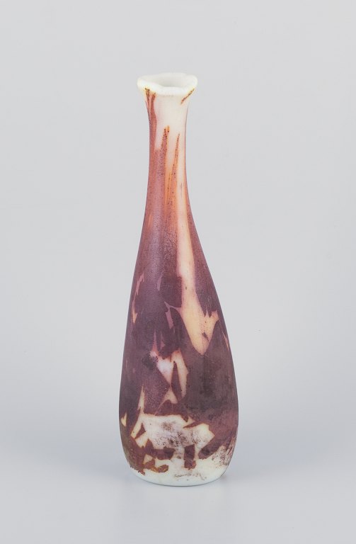 Cenedese, Murano, stor unika kunstglasvase.
Høj og smalhalset.