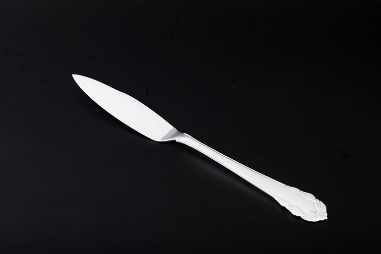 Georg Jensen
Fiskekniv i mønsteret "Liljekonval" (Lily of the Valley).
