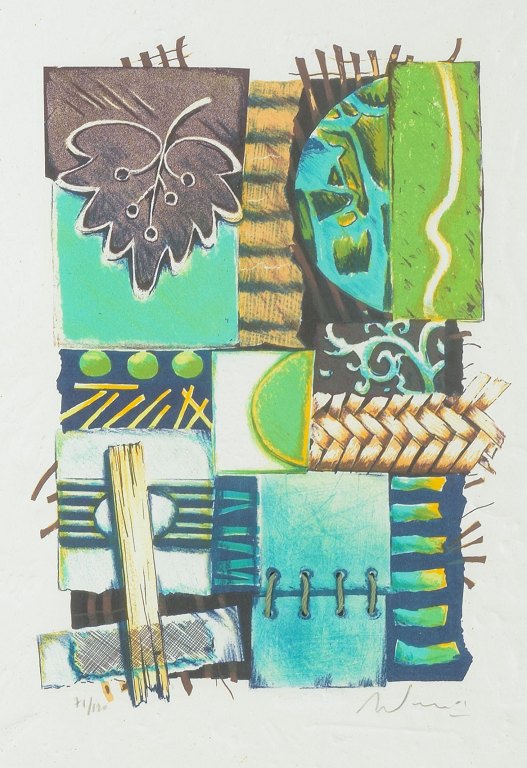 Alain Soucasse (f. 1951)
Litografi, ca. 1980’erne