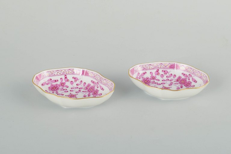 Meissen, “Pink Indian”
2 små skåle, tidligt 1900-tallet.
