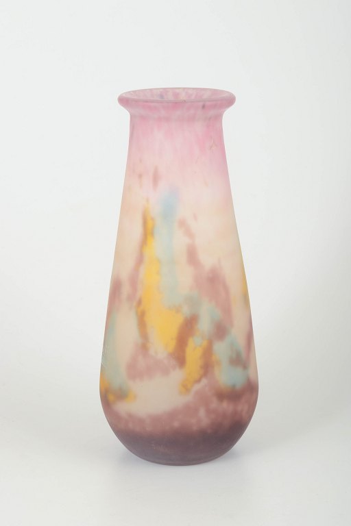 Muller Frères, Luneville
Art Deco kunstglasvase, 1930’erne.