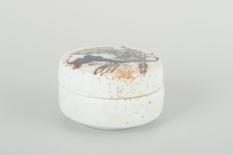 Nils Thorsson for Royal Copenhagen.
Miniature lågkrukke, 1960’erne.
