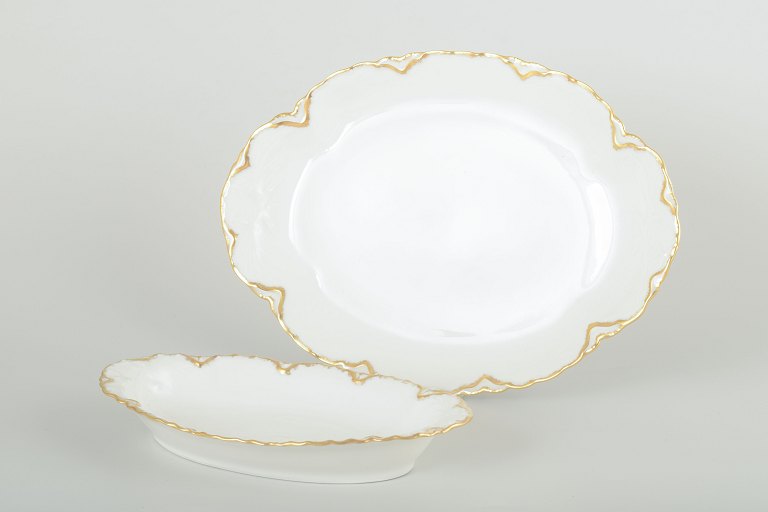 Haviland, Frankrig
2 ovale fade, 1940’erne.
