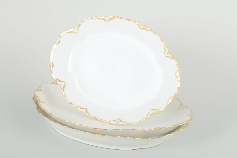 Haviland, Frankrig
3 ovale fade, 1940’erne.