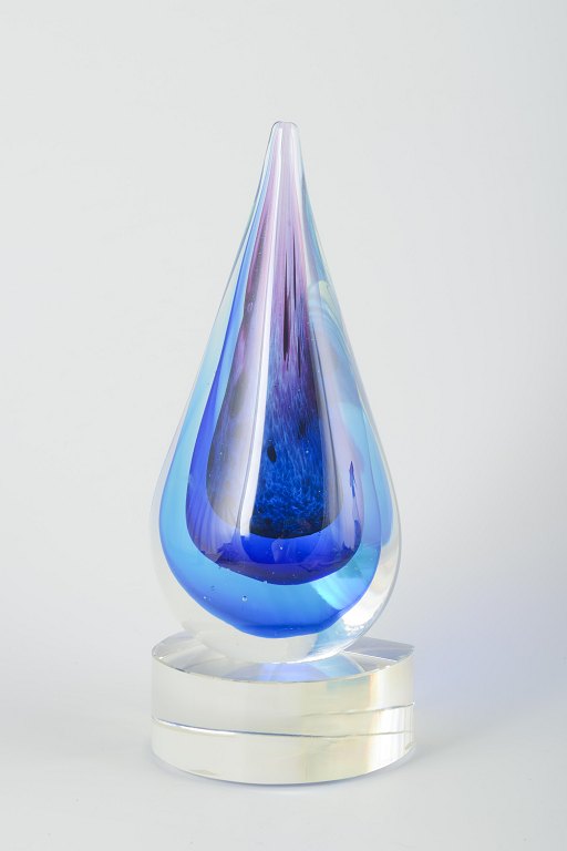 Murano
Dråbeformet glasskulptur, 1970’erne.