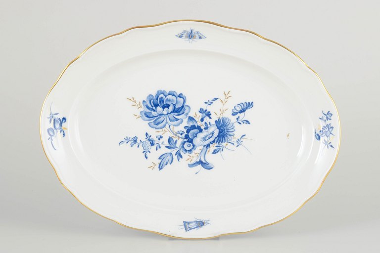 Meissen
Ovalt fad, tidligt 1900-tal.