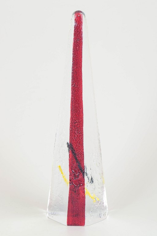 Johansfors, Sweden
Art glass sculpture object, 1980s.