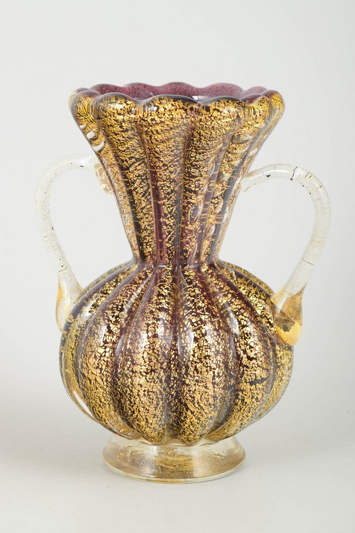 Murano
Vase with handles, 1960s.