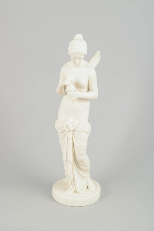 Gustavsberg Biscuit Sculpture “Psyche”, c. 1900