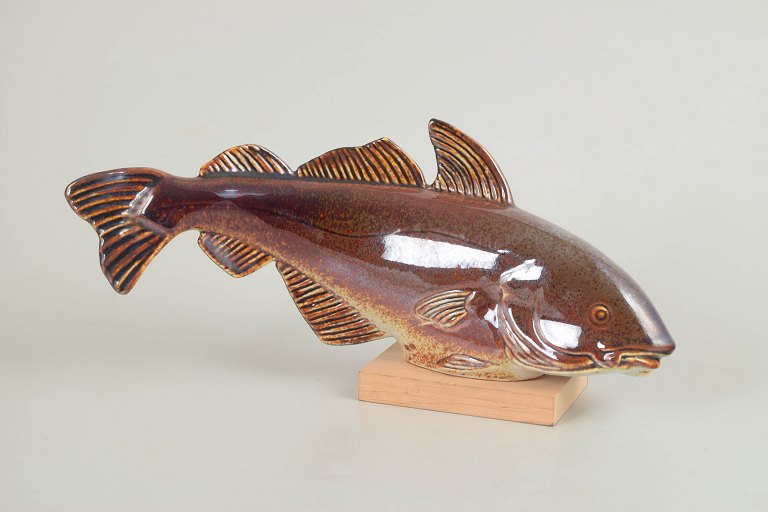 Sven Wejsfelt for Gustavsberg, fiskefigur.