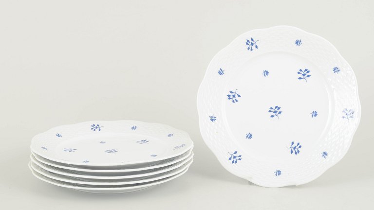 Herend, set of six plates.