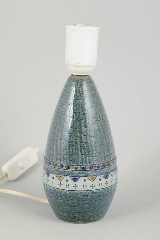 Yngve Blixt for Höganäs, bordlampe.