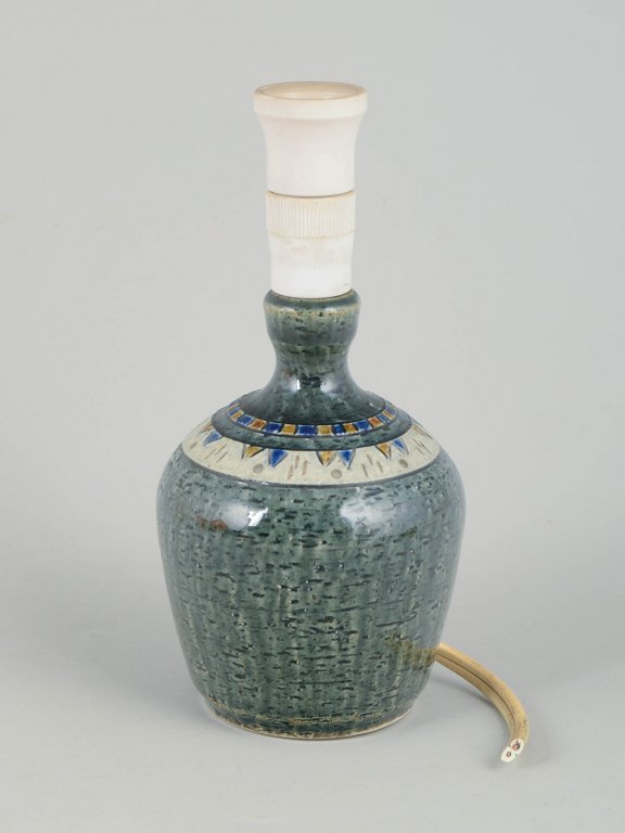 Yngve Blixt for Höganäs, bordlampe.