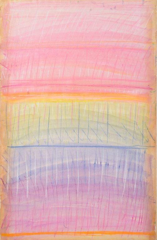 Monique Beucher (1934) Fransk kunstner, mixed media.