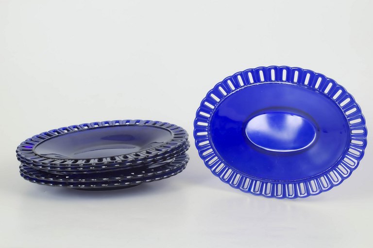 William Stenberg for Gullaskruf, sæt af seks “Filigran” tallerkener.