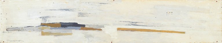 Hans Fagerström, olie på plade, listet svensk billedkunstner.