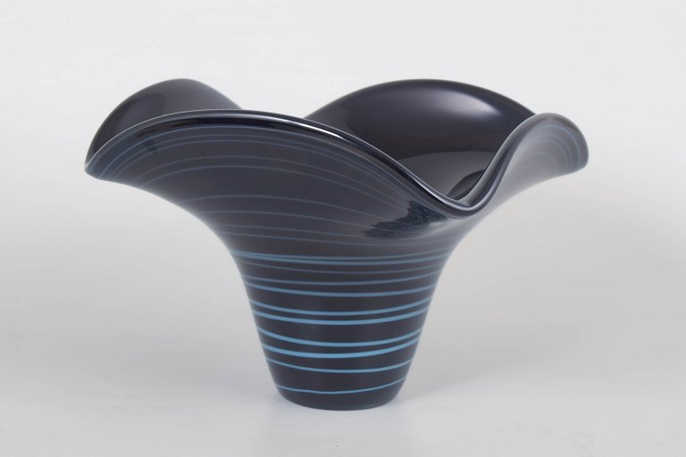 Chřibská art glass vase, unika kunstglasvase.