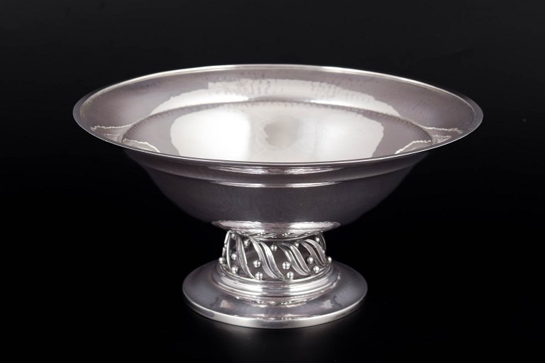 Georg Jensen, sterling silver compote model 431.