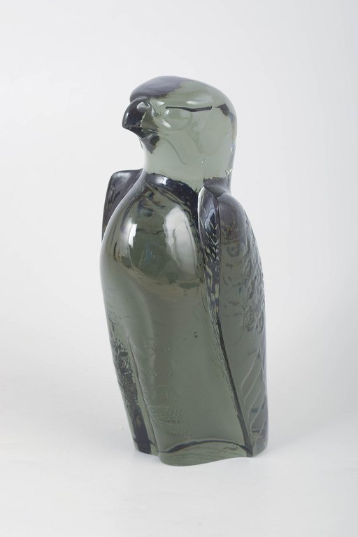Paul Hoff for Kosta Boda, WWF falkefigur.