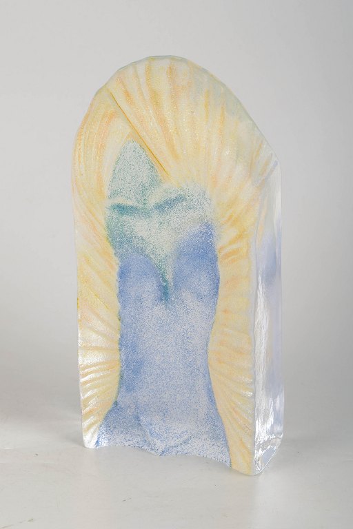 Erika Höglund for Målerås, kunstglasskulptur.