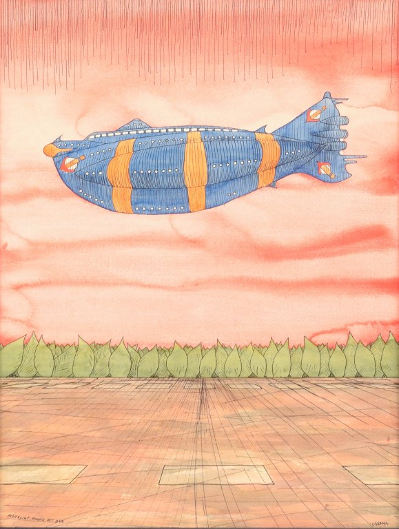 Håkan Stenberg Ossram, mixed media, listet svensk billedkunstner.