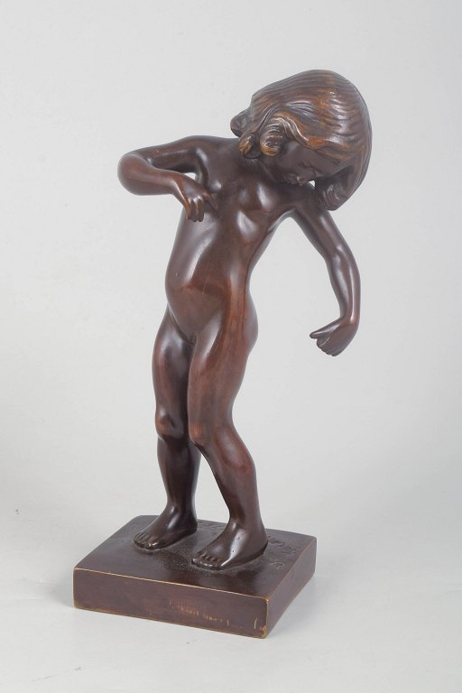 Kai Nielsen, Venus Kallipygos, bronzeskulptur.