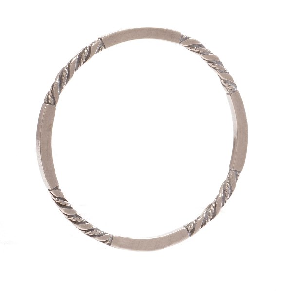 Georg Jensen sterlingsølv armring #17C. D indv: 6,8cm