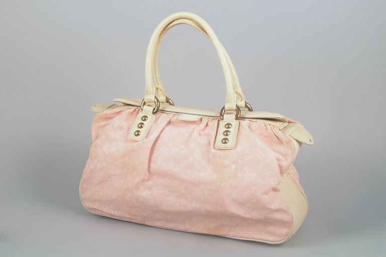 Louis Vuitton Mini Lin Trapeze GM, hånd- og skuldertaske.