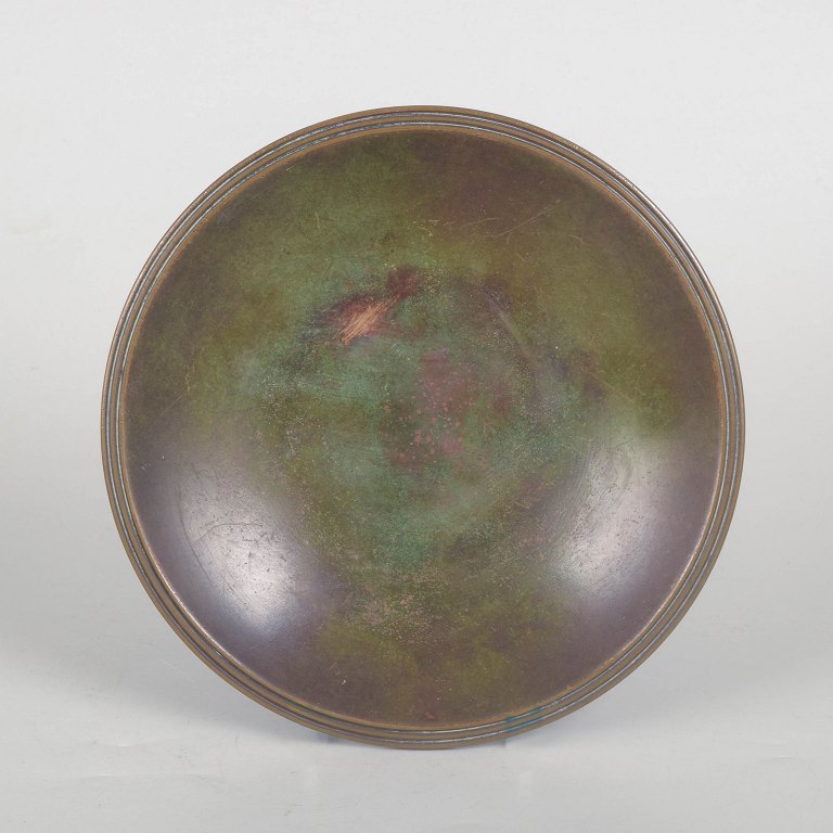 Just Andersen, Art Deco-fad i bronze.