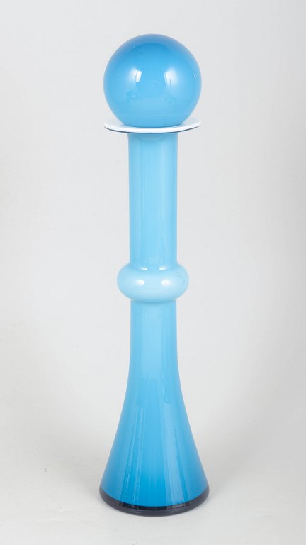 Per Lütken og Christer Holmgren for Holmegaard, Carnaby vase med kugleprop.