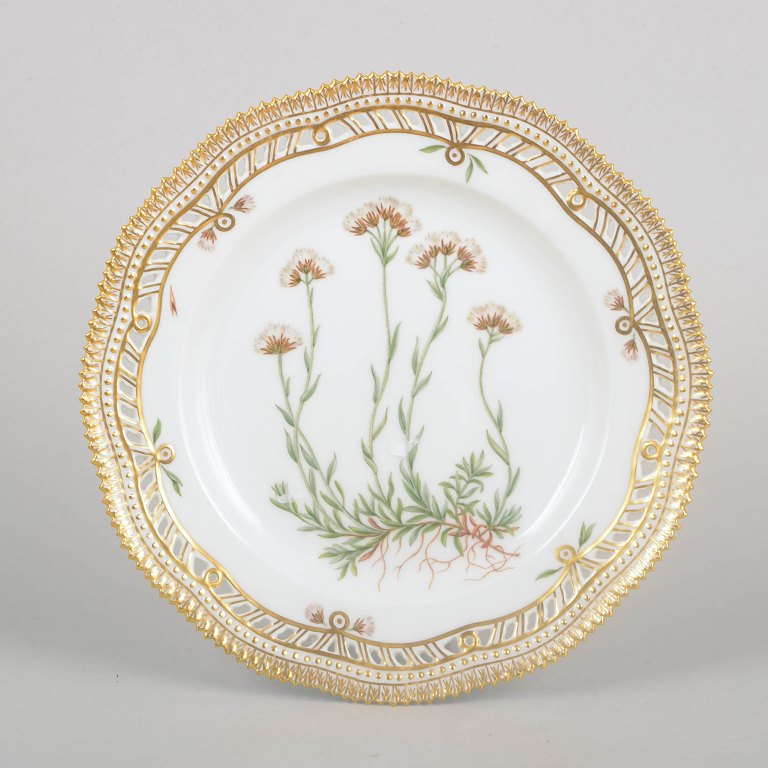 Royal Copenhagen, Flora Danica tallerken.