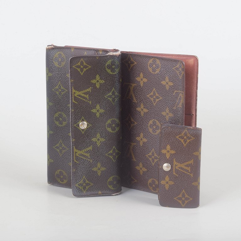 Louis Vuitton, to punge og nøgleetui.
