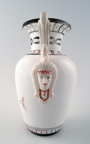 Modernisere Misbruge afvisning www.Antikvitet.net - Sjælden Royal Copenhagen vase i egyptisk stil. *